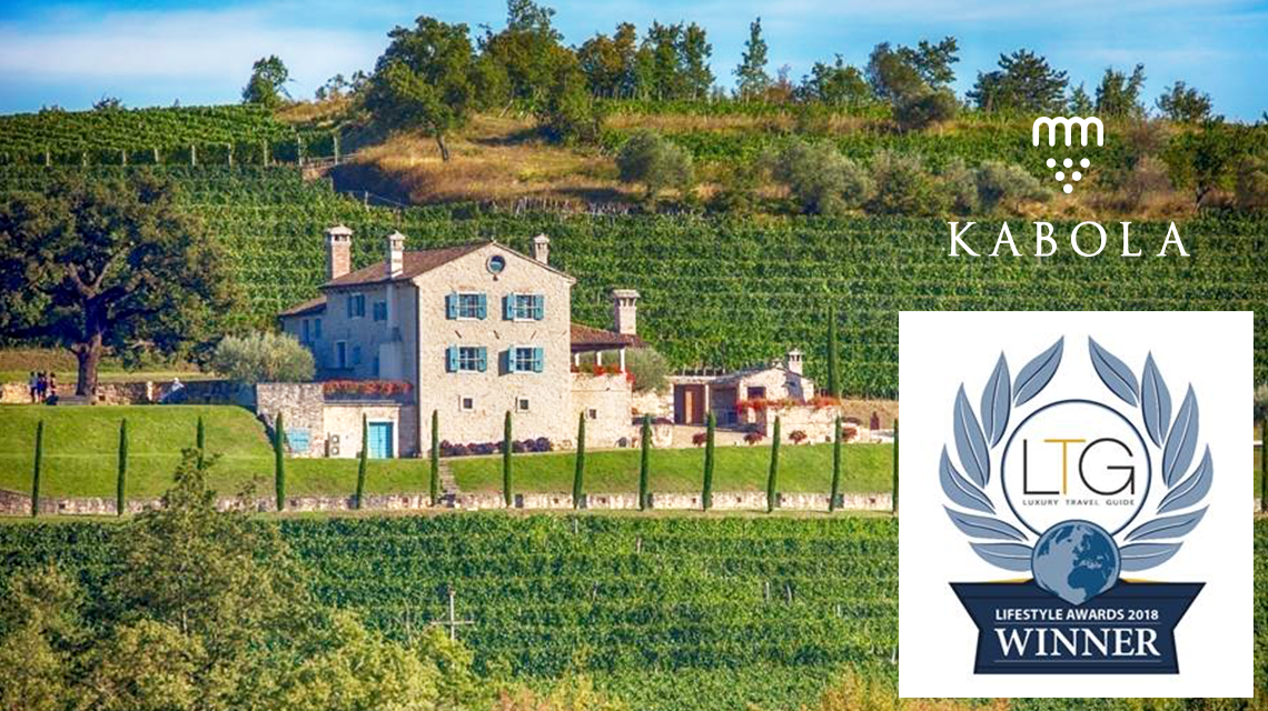 Vinarija Kabola dobitnica je nagrade Luxury Travel Guide