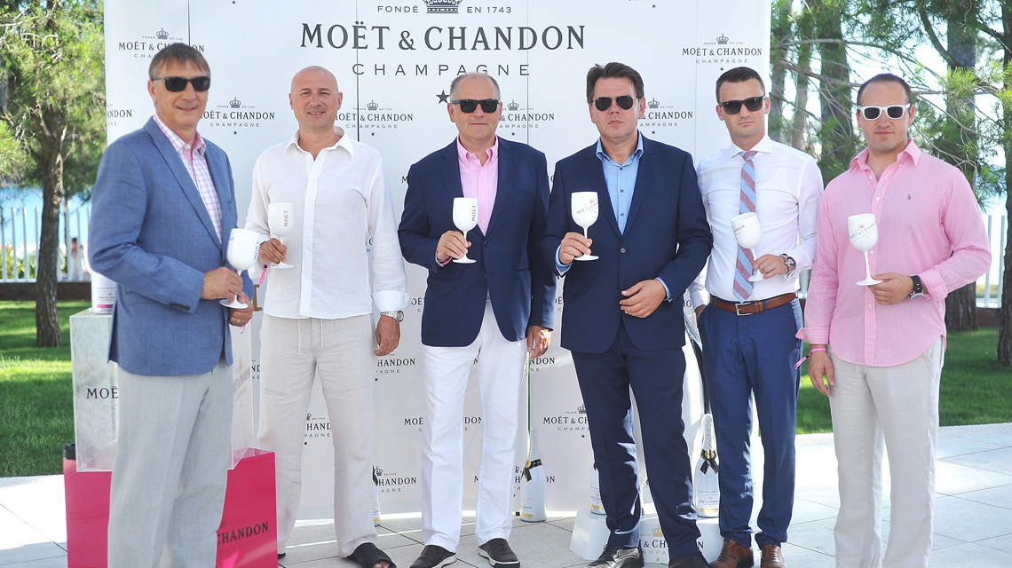 Predstavljanje šampanjca Moët Ice Impérial Rosé u hotelu Bellevue