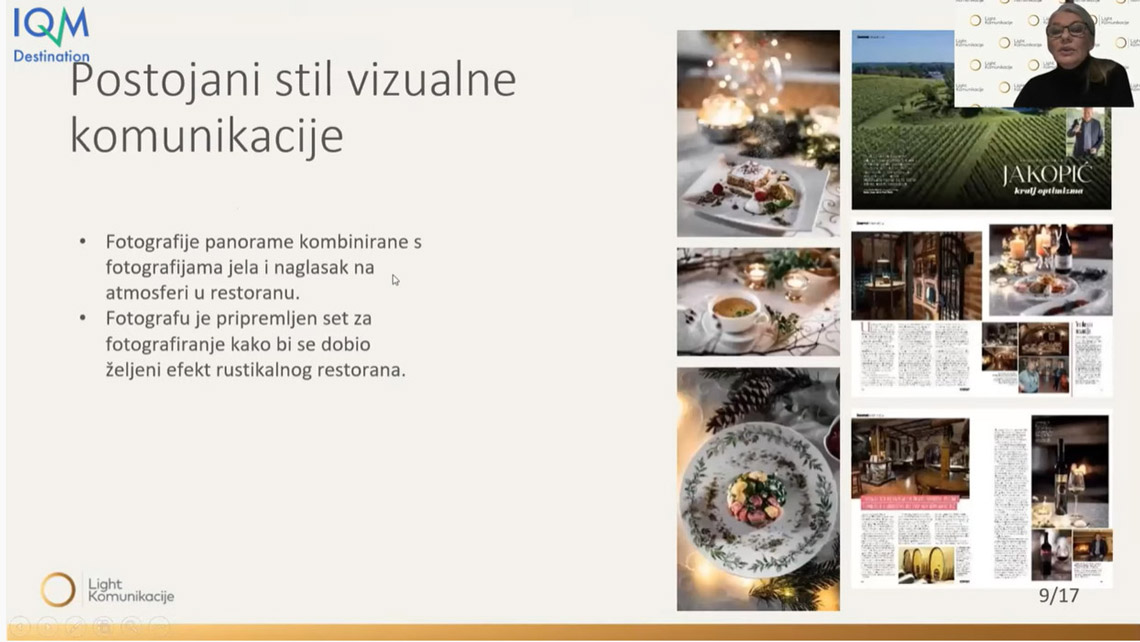 Predavanje za turističke djelatnike i stručnu javnost „Važnost vizualnih komunikacija i kvalitetne fotografije za brendiranje“